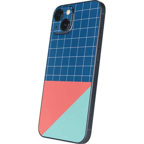 Checkered Split iPhone 14 Plus Skin
